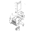 Kenmore 6657342400 container assembly diagram