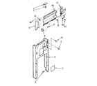 Kenmore 6657342400 panel & control assembly diagram