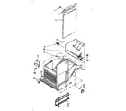 Kenmore 6657342700 container assembly diagram