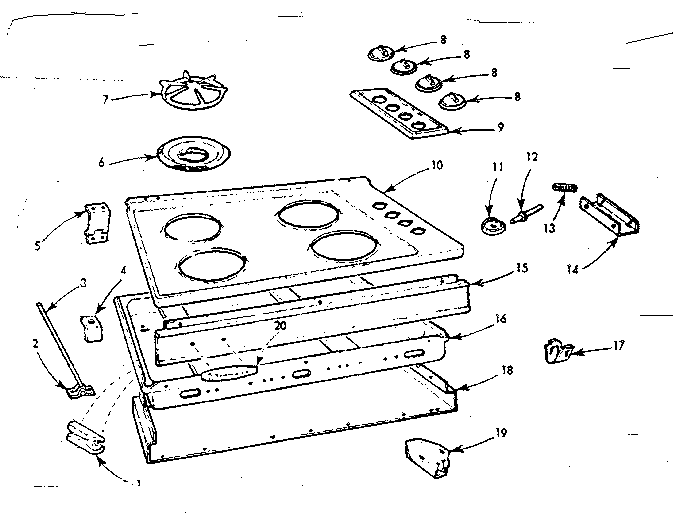 Maintop section
