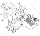 Kenmore 1439007100 body assembly diagram