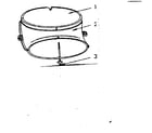 Kenmore 143433 cast iron elbow - no. 42-84017 diagram