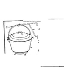 Boston bean pot with crane hook - no. 42-84025