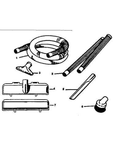 Upright cleaner attachments-optional accessories