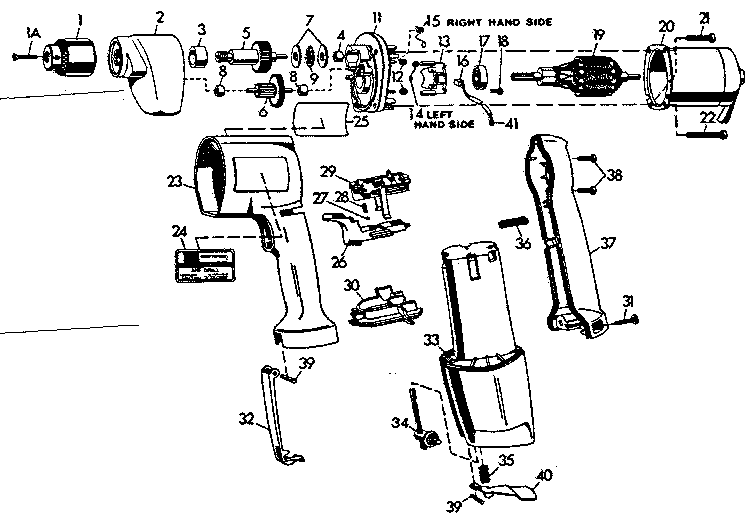 CRAFTSMAN 3/8 INCH CORDLESS DRILL