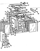 Upper oven section