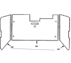Kenmore 1037886630 optional removable liner kit no. 700135 diagram