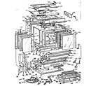 Kenmore 1037886641 body section diagram