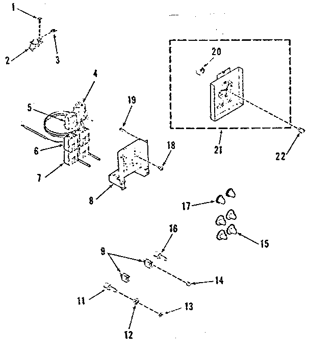 Lower oven control section