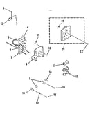Lower oven control section
