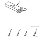 Kenmore 9116878310 wire harnesses and components diagram