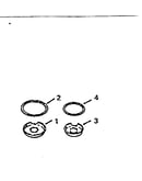 Porcelain pan and chrome ring kit no. 8067120