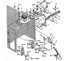 Kenmore 9116878310 switches and microwave parts diagram