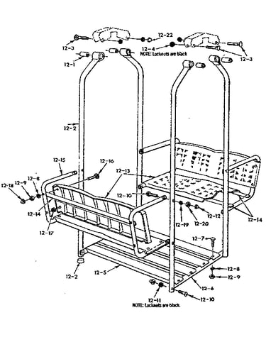 Lawnswing assembly no. 104