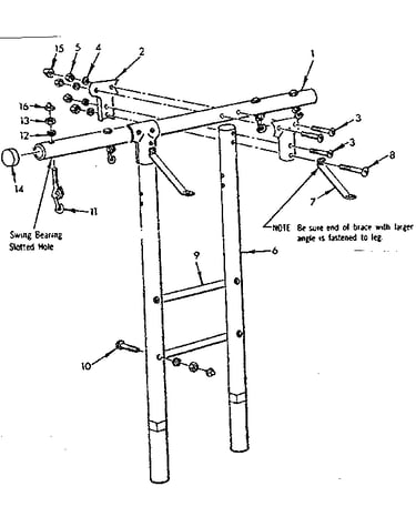 T-frame assembly no. 101