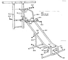 Sears 70172007-83 slide assembly no. 101 diagram