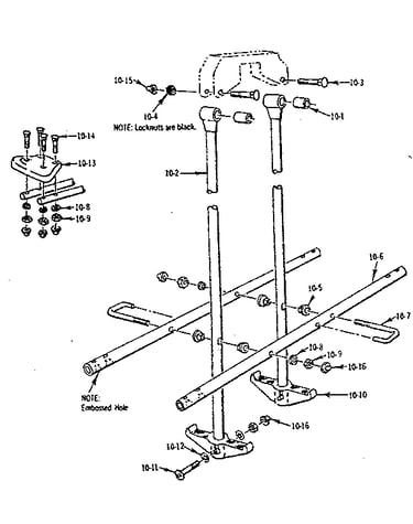 Glideride assembly no. 103
