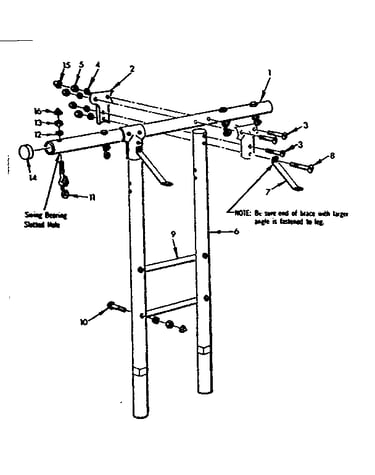 T-frame assembly no. 101