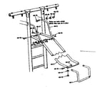 Sears 70172257-83 slide assembly no. 103 diagram