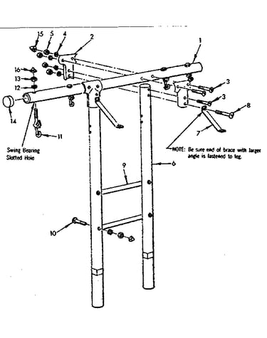 T-frame assembly no. 101