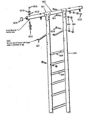 T-frame assembly no. 201