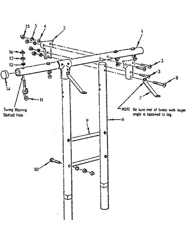 T-frame assembly no. 101