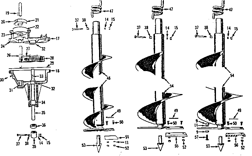 Auger assembly
