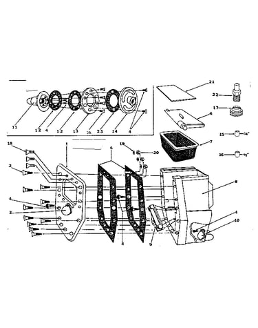 Return fitting and skimmer