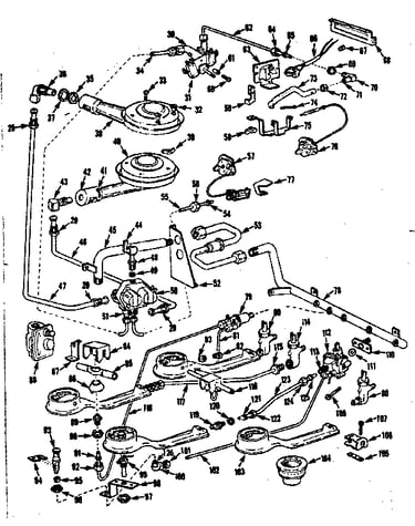 Burner section