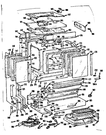 Upper oven section