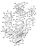 Upper oven pedestal section