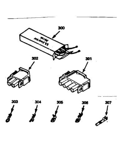 Wire harnesses and components