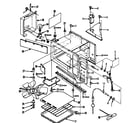 Kenmore 9119898311 cabinet diagram