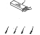 Kenmore 9119878310 lower oven control section diagram