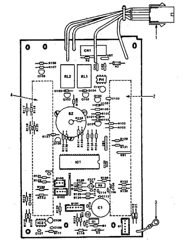Power and control circuit board 12338r