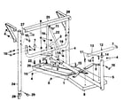 DP 11-0885-5 weight bench diagram