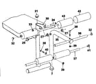 DP 11-0885-5 leg lift assembly diagram