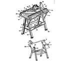 Craftsman 17157-SAW GUIDE II unit parts diagram