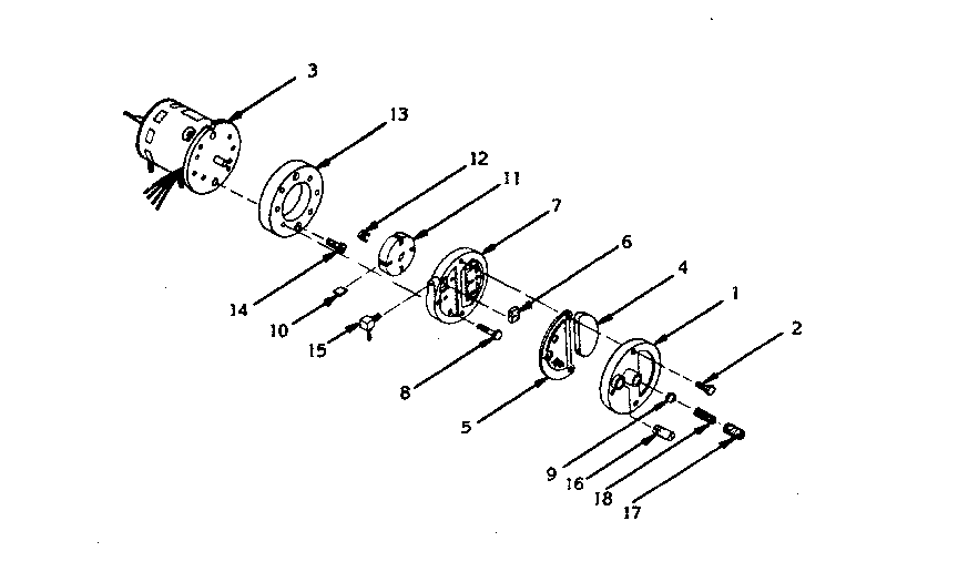 MOTOR AND PUMP ASSEMBLY