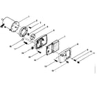 Kenmore 583400071 motor and pump assembly diagram
