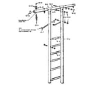 Sears 70172813-84 t frame assembly no. 207 diagram
