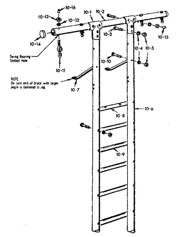 T frame assembly no. 207