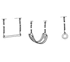 Sears 70172813-84 trapeze bar, swing, & gm ring assemblies diagram