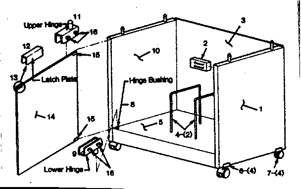 Rack parts