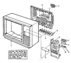 LXI 56442440450 cabinet parts diagram