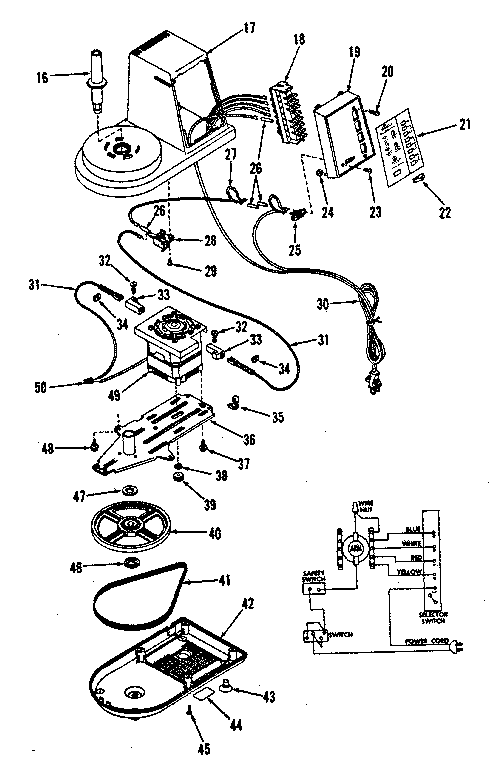 ELECTRICALS, HOUSING, AND WIRING DIAGRAM