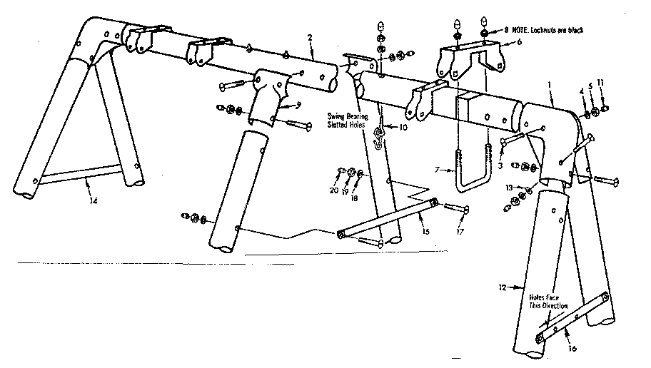 Frame assembly no. 110