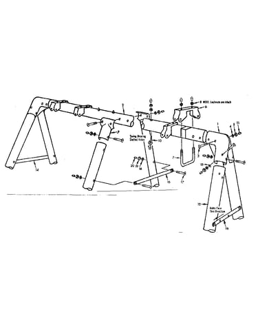 Frame assembly no. 110