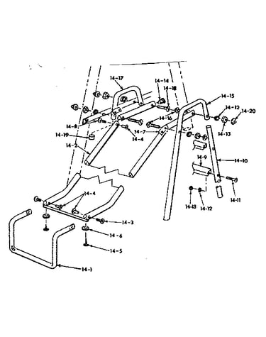 Slide assembly no. 107 open parts bag no. 4945580