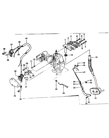 Muffler & carburetor